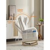 35.43"Modern Accent Rocking Chair Rocking Chair - 3 of 4