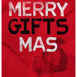 Funny Merry Christmas Presents Pun Graphic T Shirt Men or Women Brisco Brands - 1 of 4