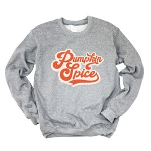 Simply Sage Market Retro Pumpkin Spice Words Sweatshirt - 1 of 4