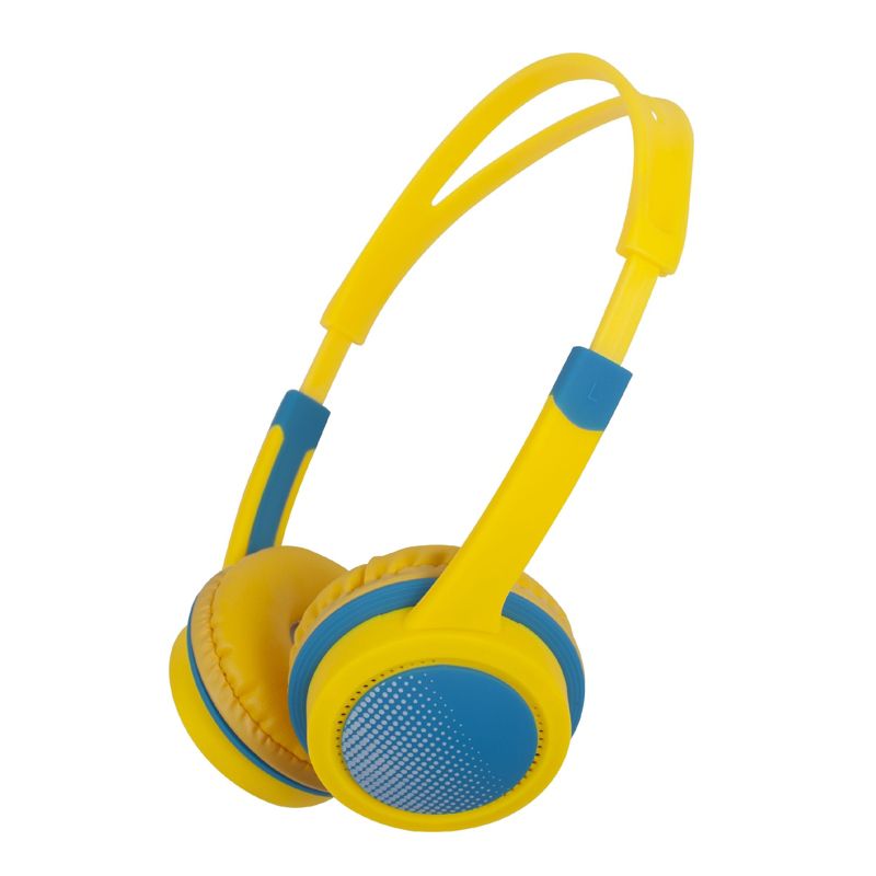 Insten Kids Headphones - 3.5mm Wired Cute Foldable On-Ear Earphones and Headset for Teens, Girls, Boys, Children & School, Yellow, 5 of 10