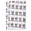Hudson Baby Infant Boy Cotton Flannel Burp Cloths 7pk, French Dog, One Size - 2 of 3