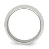 Black Bow Jewelry Men's 10mm Sterling Silver Polished Domed Comfort Fit Band - 2 of 4