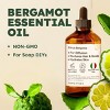 Bergamot Essential Oil (4 Fl Oz / 118 ml) -KUKKA  Bergamot Oil for Diffuser and Skin -Soap Making Scent DIY - 2 of 4