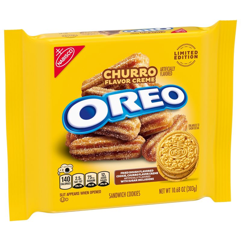 Oreo Churro Flavor Cr&#232;me Cookies - 10.68oz, 2 of 17