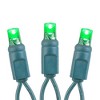Novelty Lights LED Christmas String Lights 50 Mini Bulbs (Green Wire, 17 Feet) - 3 of 4