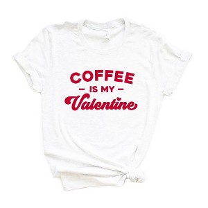 Simply Sage Market Women's Coffee Is My Valentine Short Sleeve Graphic Tee - 1 of 4
