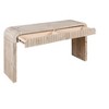 NicBex 2 Drawers Console Table,Entryway Table with 2 Hidden Handles,Vintage Couch Table for Living Room,Natural - 4 of 4