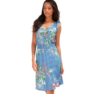 Women's Floral Tie Strap Dress - LASCANA - 1 of 4