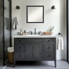 Amanti Art Bethany Beveled Wood Framed Bathroom Vanity Wall Mirror - 4 of 4