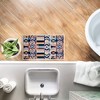Stupell Industries Subtle Boho Geometrics Printed Plush Bathroom Floor Mat, design by Jennifer Ellory - 3 of 4