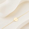 Girls' Small Round Tag ID Bracelet 14k Gold - In Season Jewelry - 4 of 4