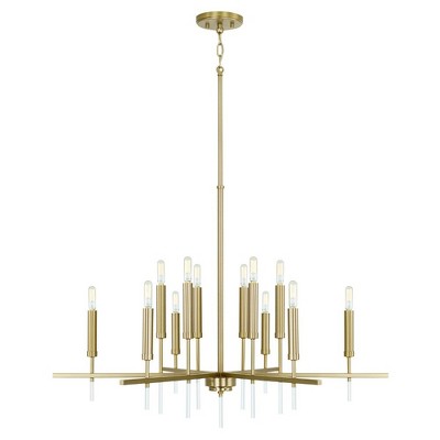 Capital Lighting Elora 12 - Light Chandelier in  Matte Brass