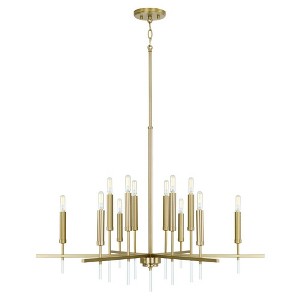 Capital Lighting Elora 12 - Light Chandelier in  Matte Brass - 1 of 1