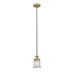 Canton - 1 Light Mini Pendant In Industrial Style-9.25 Inches Tall and 5.25 Inches Wide - 1 of 1