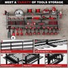 Hausource 4-Tier Large Power Tool Organizer - 12 Drill Holder, Workshop Storage Rack - 4 of 4