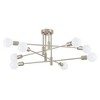 POWLIG Mid Century Modern Chandelier - Flush Mount Sputnik Ceiling Light for Dining Room, Bedroom, Kitchen - 2 of 4