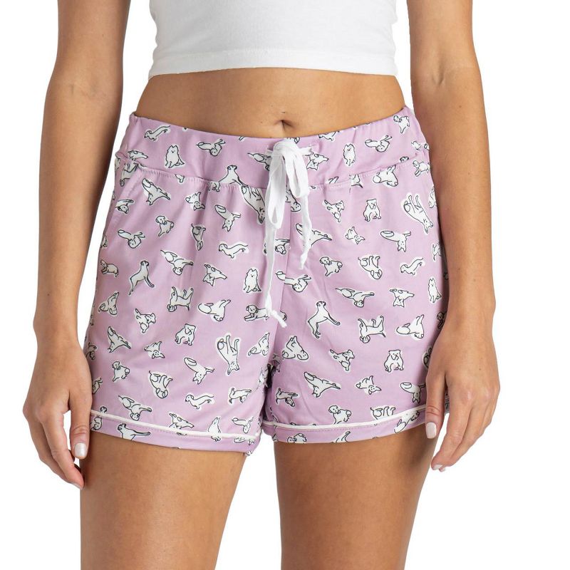 Hello Mello Women's Signature Lounge Pajama Shorts, 1 of 4