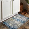 Modern Abstract Rug Washable Rug Low Pile Non-Slip Rugs for Living Room Bedroom - 2 of 4