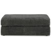 Signature Design by Ashley Contemporary Karinne Oversized Accent Ottoman, Smoke - 3 of 4