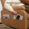 Electric Zero Gravity Recliner Chair with USB & Type-C Charging Ports and Side Storage Pocket - 3 of 4