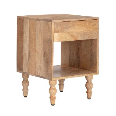 MH London Rhonda 24" Night Stand with Drawer Mango Wood