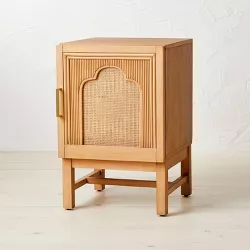 Reseda Pencil Rattan Side Table Natural - Opalhouse™ designed with Jungalow™