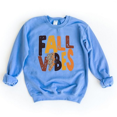 Simply Sage Market Women's Graphic Sweatshirt Fall Vibes Lightning Bolt