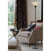 Cal Lighting 150W 3Way Torchiere W/ Glass Shd - Dark Bronze - 2 of 2