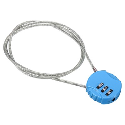 Unique Bargains Gym Locker Small 3 Digit Padlock Combination Locks