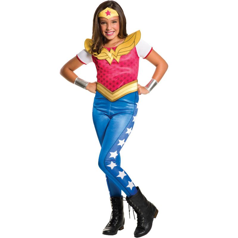 DC Comics DC Super Hero Girls Wonder Woman Girls' Costume, 1 of 2