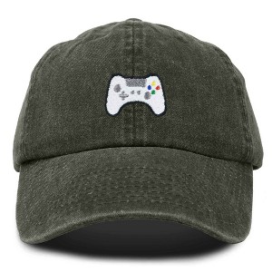 Dalix Game Controller Embroidered Mens Womens Cotton Dad Hat Baseball Cap Adjustable - 1 of 4