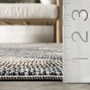 Nuloom Gale Geometric Indoor/Outdoor Patio Area Rug, 4' x 6', Gray - 3 of 4