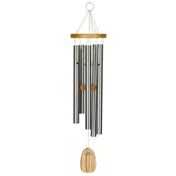 Woodstock Chimes Signature Collection, Chimes of Bali, 25'' Silver Wind Chime BWS