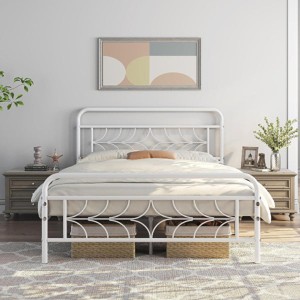 Hub Styler Star-Inspired Metal Platform Bed - 1 of 4
