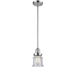 Canton - 1 Light Stem Hung Mini Pendant In Industrial Style-8.5 Inches Tall and 5.25 Inches Wide - 1 of 1