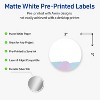 Avery Round Labels, Watercolors Design, 3" Diameter, 60ct - 2 of 4