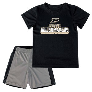 NCAA Purdue Boilermakers Toddler Boys' T-Shirt and Shorts Set - 1 of 3