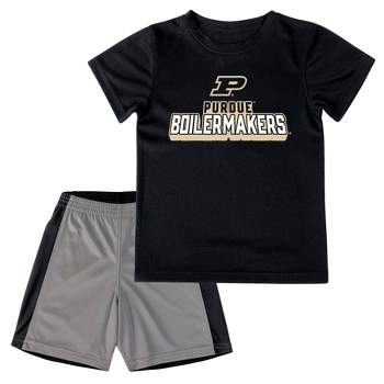NCAA Purdue Boilermakers Toddler Boys' T-Shirt and Shorts Set