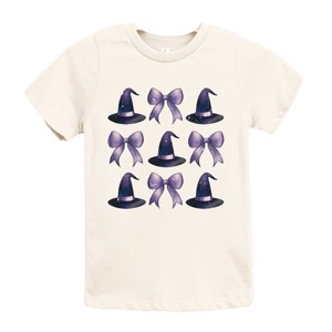 The Juniper Shop Coquette Witch Hat Collage Youth Short Sleeve Tee - 1 of 4