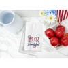 C&F Home America The Beautiful Embroidered Waffle Weave Kitchen Towel, 4th of July Patriotic Dishtowel Decoration - 2 of 3