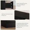 12 Drawers Dressers for Bedroom, 61" Wide Wood Chest of Drawers, TV Stand Dresser for 65" TV, Modern Clothes Storage Organizer for Living Room - 3 of 4