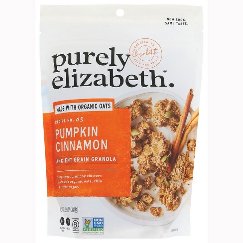 Purely Elizabeth Ancient Grain Granola - Pumpkin Cinnamon : Target