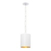 Crystorama Lighting Alston 1 - Light Chandelier in  Matte White/Antique Gold - 2 of 4