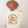 Simply Sage Market Women's Graphic Sweatshirt Autumn Is My Favorite Color Colorful Front and Back - 2 of 4