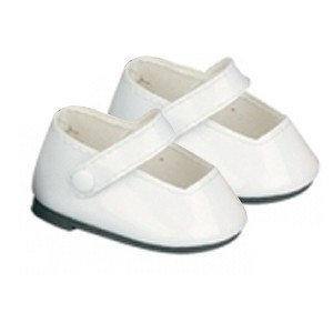 Sophia’s Mary Jane Shoes for 18” Dolls, White - 1 of 3