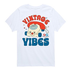 Boys' - Fisher Price - Vintage Vibes Phone Short Sleeve Graphic T-Shirt - 1 of 4