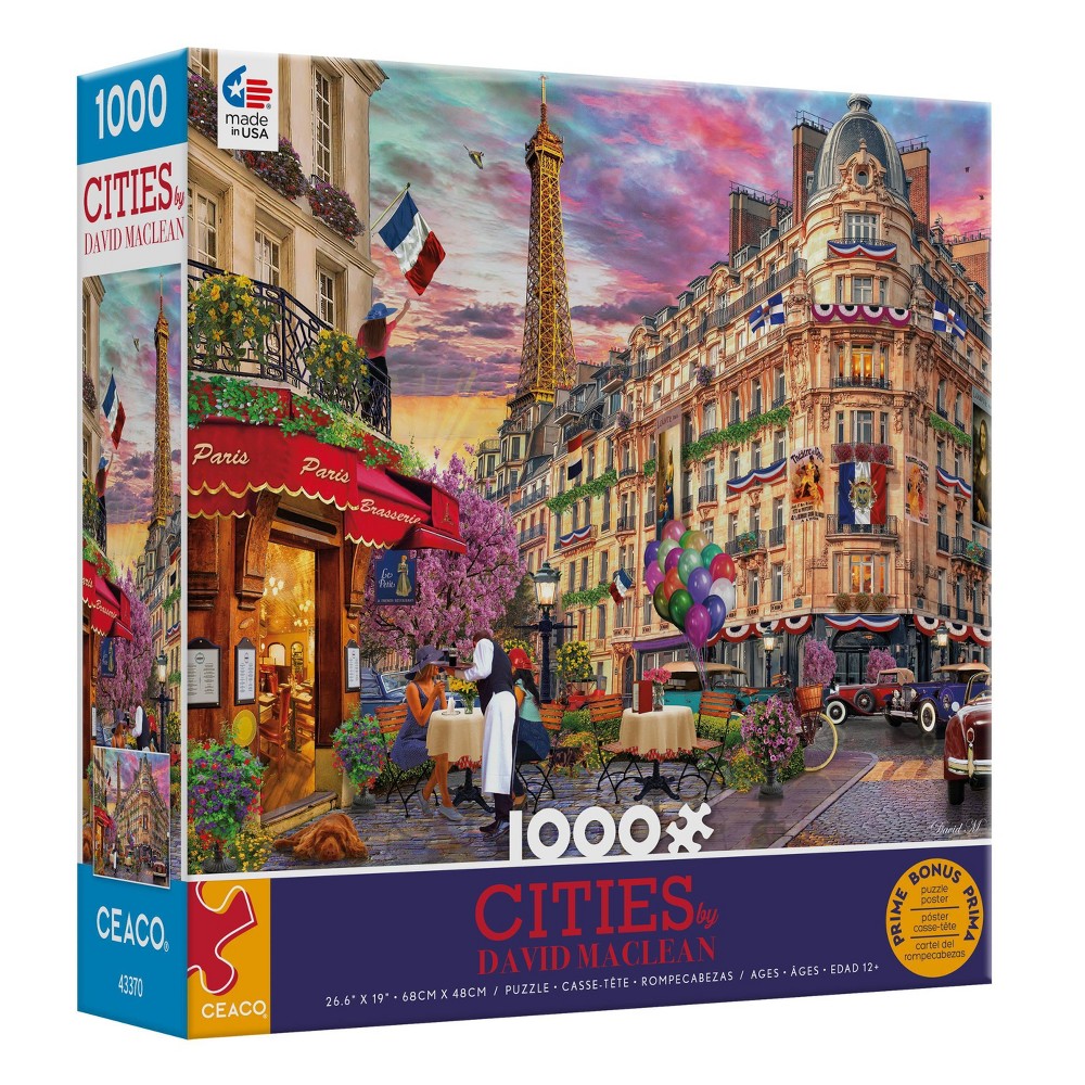 UPC 021081310741 product image for Ceaco Bonjour Paris Jigsaw Puzzle - 1000pc | upcitemdb.com