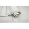 Holden Modern Wood Panel Dove White Wallpaper - 3 of 4