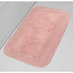 Radiant Collection Cotton Ruffle Pattern Tufted Bath Rug - Home Weavers - 1 of 4