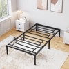 Twin Bed Frame No Box Spring Needed, Heavy Duty Metal Platform Full Bed Frame for Bedroom, Queen Bed Frame Easy Assembly, Noise Free - 4 of 4